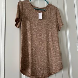 Maurices 24/7 brown shirt